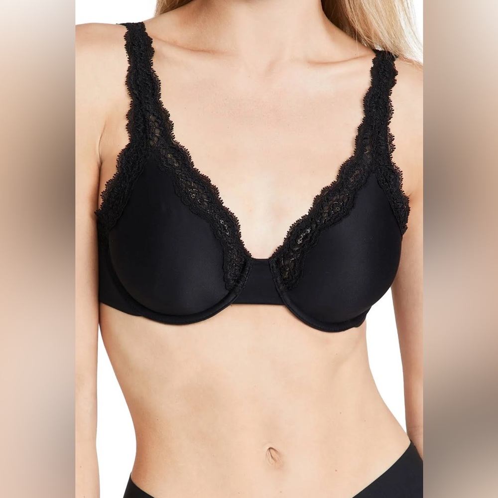 Wacoal Softly Styled Underwire Black Bra 40DD